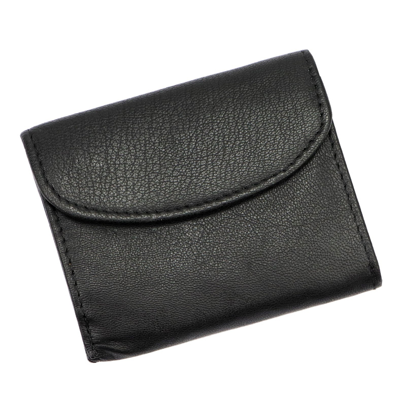 Money Kepper mały męski portfel na banknoty i monety skóra naturalna