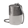 Skórzana torebka damska DUDU Barrel Bag, mała torebka na ramię z łańcuszkiem/skórzanym paskiem, elegancki wzór wieczorowy z zamkiem błyskawicznym