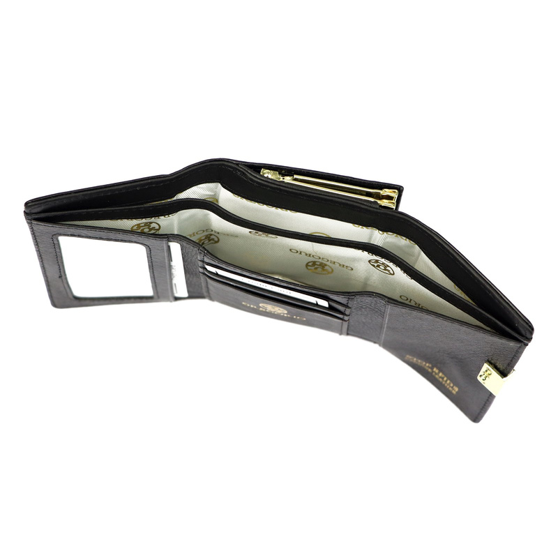 Damska elegancka pojemna portmonetka od Gregorio