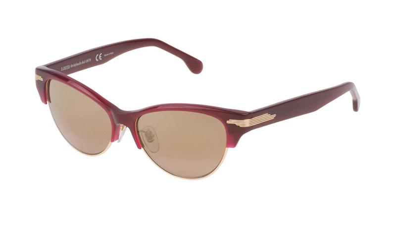 Okulary LOZZA SL4071M5399NG. Okulary przeciwsłoneczne, Kolor Bordeaux. Kobieta.