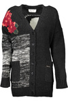BLUGIRL bluza na zamek DAMSKI CZARNY