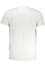 T-SHIRT MĘSKI Z KRÓTKIM RĘKAWEM KLASY CAVALLI BIAŁY