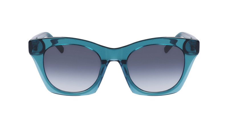 Okulary DKNY DK541S-430. Okulary przeciwsłoneczne, Kolor zielony. Kobieta.