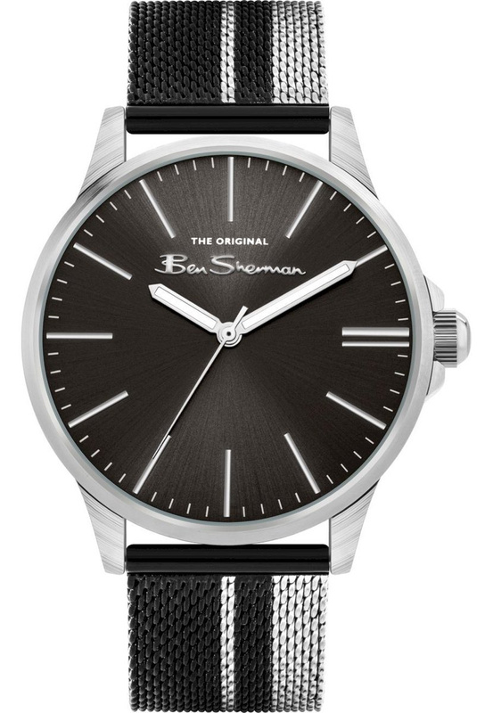Zegarek BEN SHERMAN BS032BSM. Kwarcowy, Kolor czarny. Mężczyzna.