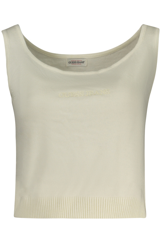 TOP JEANSOWY GUESS DAMSKI BIAŁY
