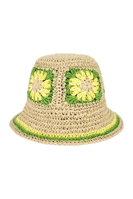 Kapelusz Crochet Bucket
