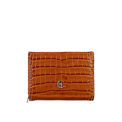 Portfel damski Canaletto ze skóry tłoczonej na wzór krokodyla – elegancja i bezpieczeństwo RFID PD2003s262 RFID