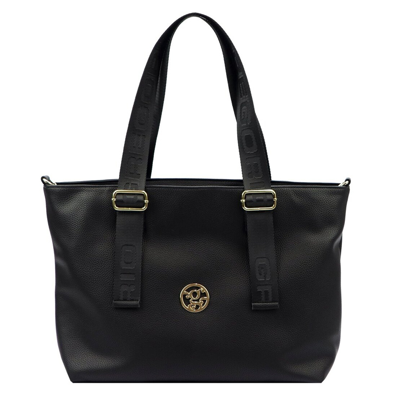 Gregorio damska shopperbag torebka na ramię skóra ekologiczna kieszenie