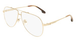 Okulary VICTORIA BECKHAM VB21375910714. EYEGLASSES, Kolor złoty. Kobieta.