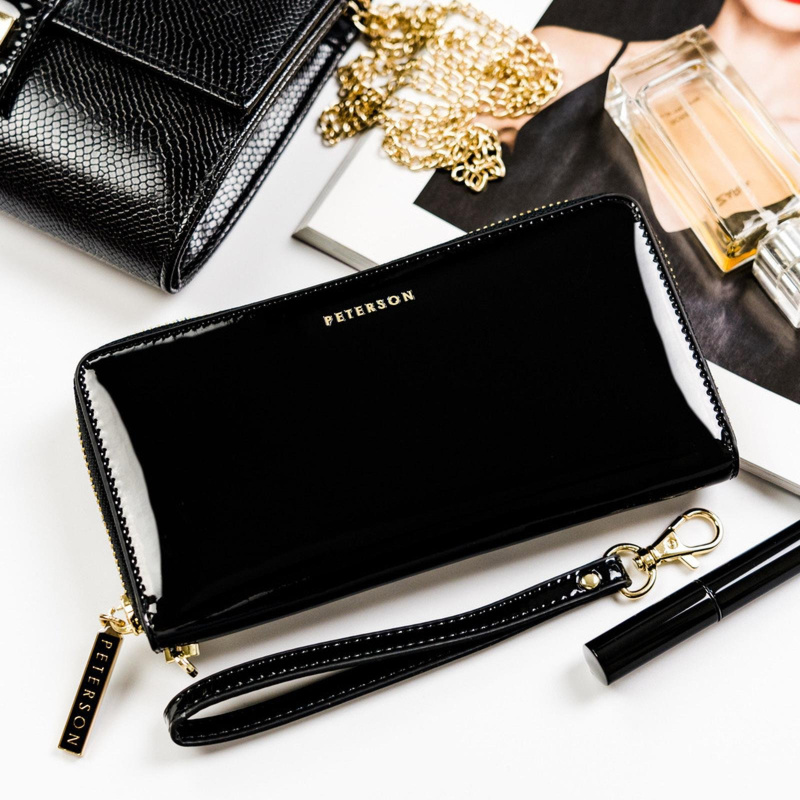 Skórzany damski portfel Peterson PTN BC-781