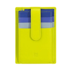 Eleganckie kompaktowe Skórzane zgrabne etui na karty i dokumenty od DuDu