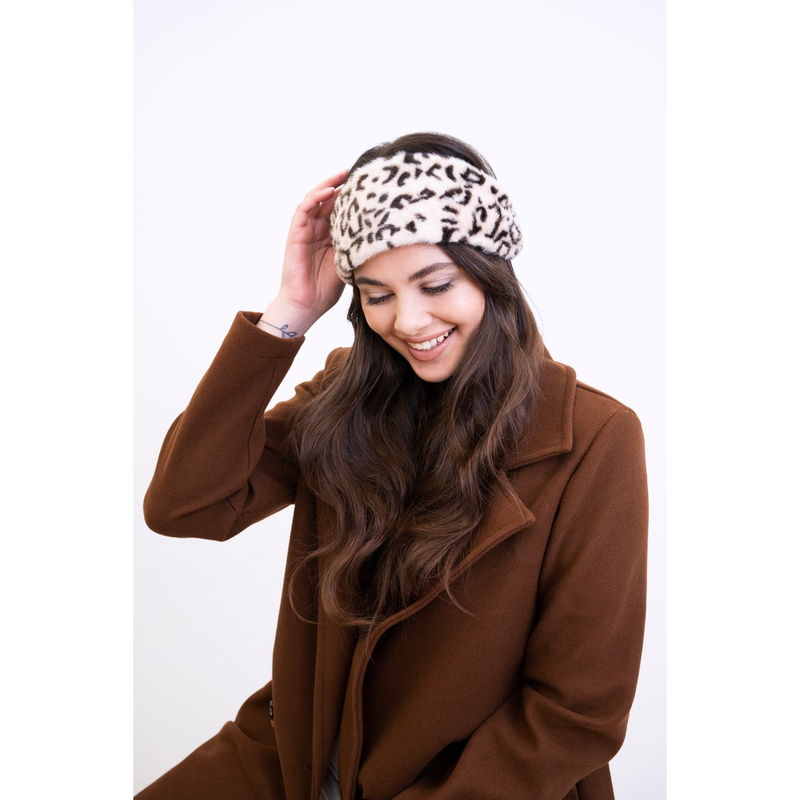 Opaska Fuzzy Leopard