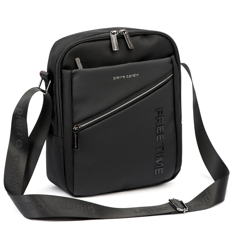Pierre Cardin męska saszetka torba miejska przez ramię z kieszeniami