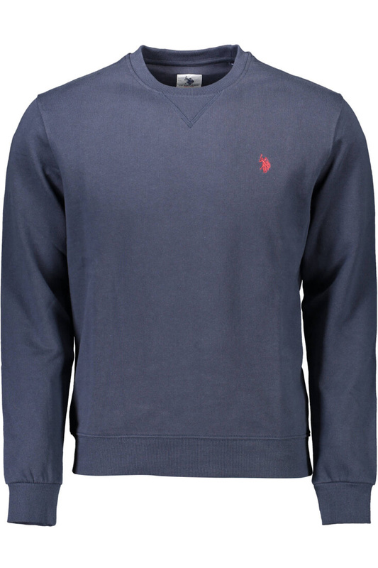 BLUZA US POLO BEZ ZAMKA MĘSKA NIEBIESKA