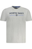 NORTH SAILS KOSZULKA Z KRÓTKIM RĘKAWEM MĘSKA SZARA