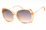 Okulary GUESS GF0396-57B. Okulary przeciwsłoneczne, Kolor brązowy. Kobieta.