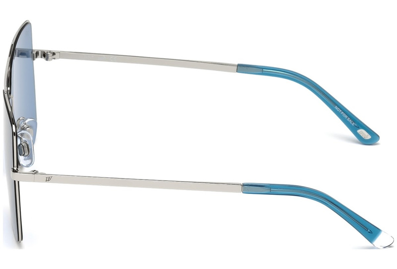 Okulary WEB EYEWEAR WE0201-16X. Okulary przeciwsłoneczne, Kolor srebrny. Kobieta.