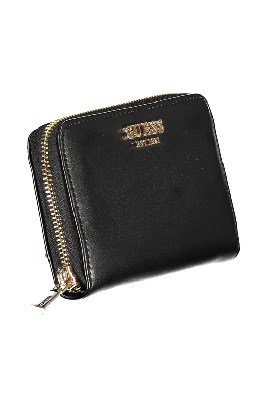 CZARNY PORTFEL DAMSKI GUESS JEANS