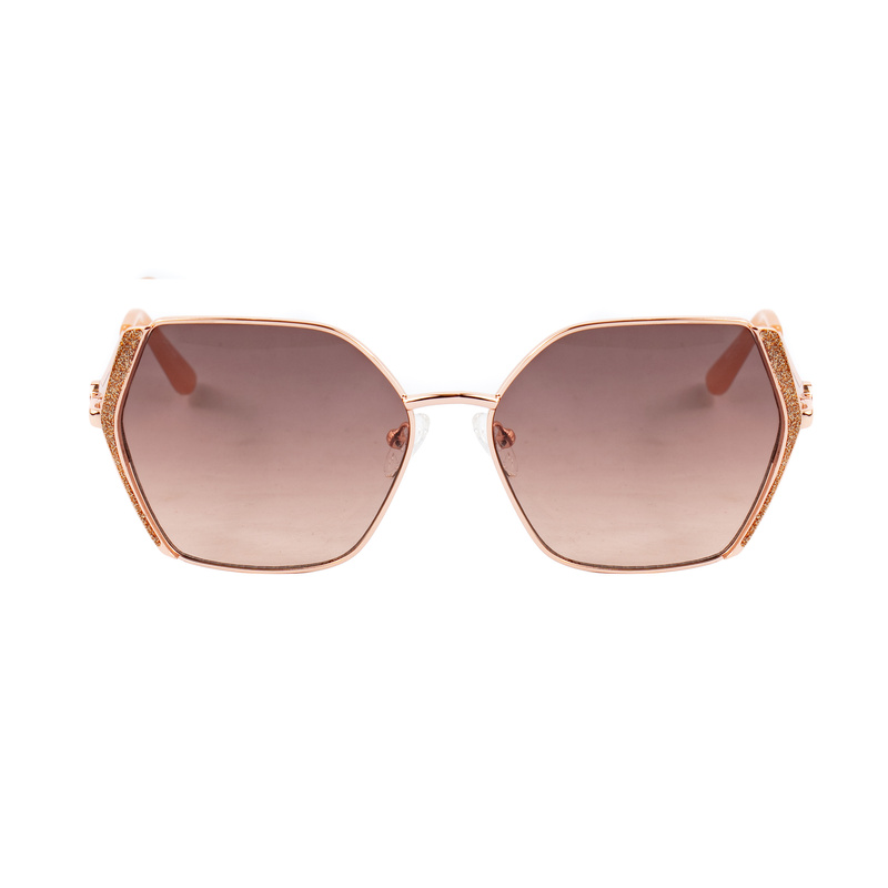 Okulary GUESS GO00005-5828F. Okulary przeciwsłoneczne, Kolor złoty. Kobieta.