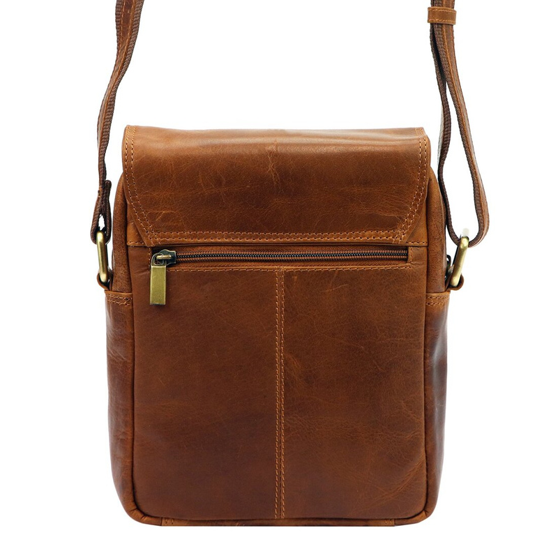 Saszetka męska z naturalnej skóry Nordee MSD-02 GM03 HUNTER