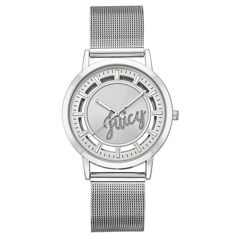 Zegarek JUICY COUTURE JC1217SVSV. Kwarcowy, Kolor srebrny. Kobieta.