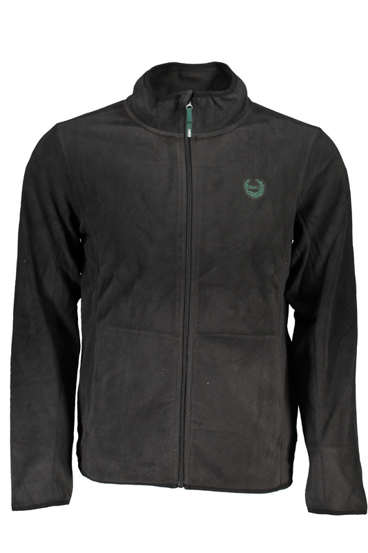 CZARNA BLUZA M�SKA Z ZAMKIEM GIAN MARCO VENTURI