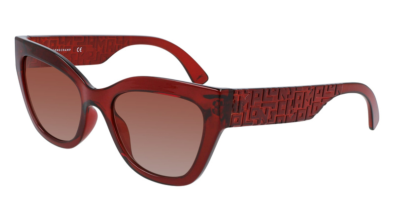 Okulary LONGCHAMP LO691S602. Okulary przeciwsłoneczne, Kolor czerwony. Kobieta.