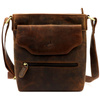 Andreas męska torba na ramię skóra naturalna saszetka przez ramię kieszenie