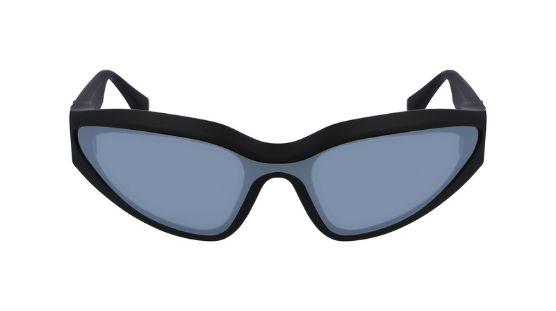 Okulary KARL LAGERFELD KL6128S-002. Okulary przeciwsłoneczne, Kolor czarny. Unisex.