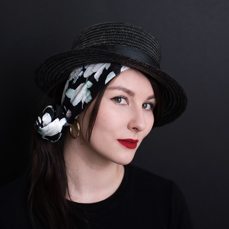 Opaska na druciku Floral Twist