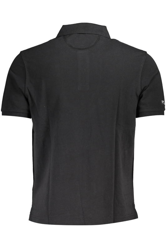 LA MARTINA M�SKA KOSZULKA POLO Z KR�TKIM R�KAWEM CZARNA