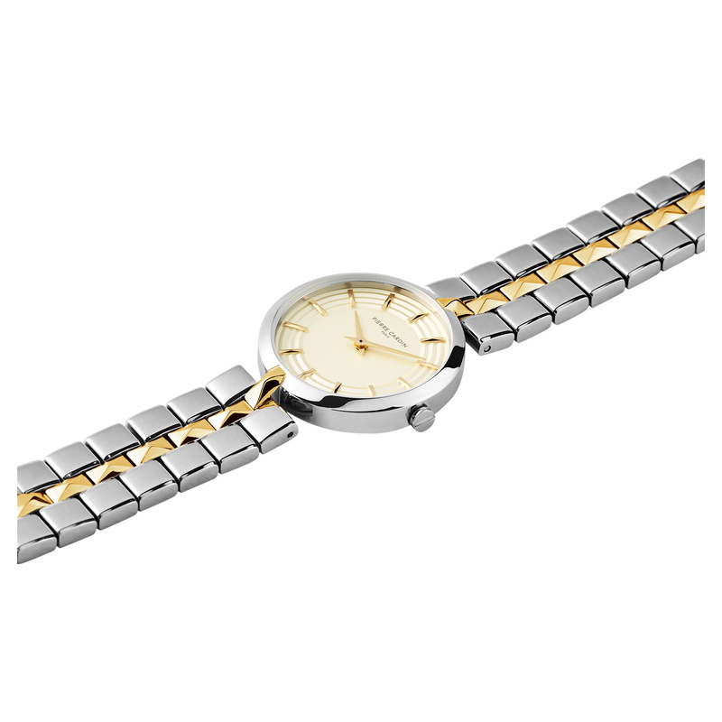 Zegarek PIERRE CARDIN CF.0707.SU.G. Kwarcowy, Kolor złoty. Kobieta.