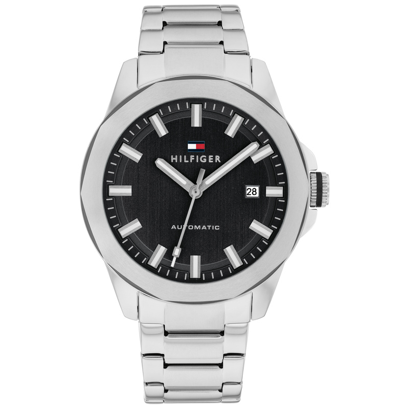 Zegarek TOMMY HILFIGER 1710692. Automatyczny, Kolor czarny. Mężczyzna.