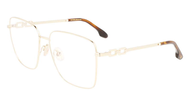 Okulary VICTORIA BECKHAM VB21285615714. EYEGLASSES, Kolor złoty. Kobieta.