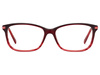 Okulary PIERRE CARDIN P.C.-8471-8RR. Okulary, Kolor czerwony. Kobieta.