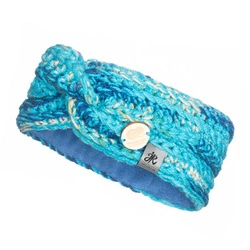 Pleciona opaska na głowę Handmade