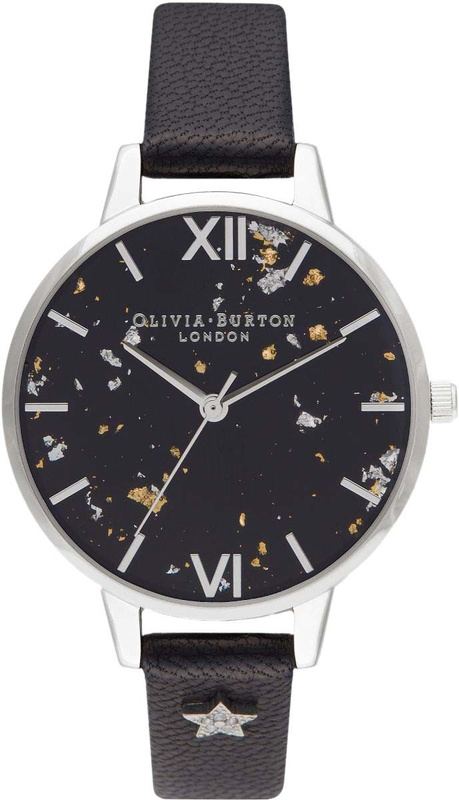 Zegarek OLIVIA BURTON OB16GD13. Kwarcowy, Kolor czarny. Kobieta.