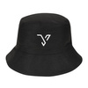 Czerwony kapelusz dwustronny bucket hat wędkarski modny kap-m-V