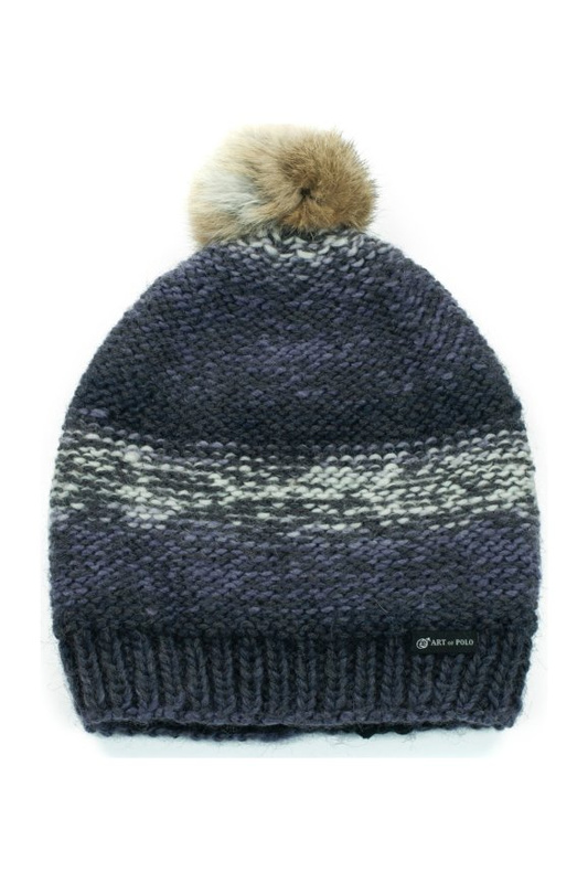 Polska czapka Happy Pompom