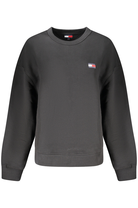 TOMMY HILFIGER BLUZA BEZ ZAMKA DAMSKA CZARNA
