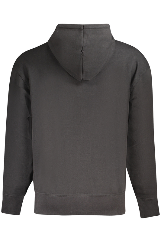 BOSS M�SKA BLUZA BEZ ZAMKA CZARNA