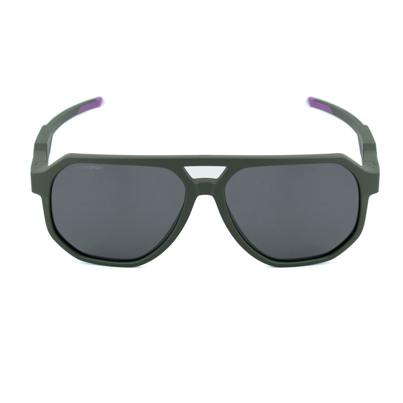 Okulary PHILIPP PLEIN SPORT SSP014-61J97P. Okulary przeciwsłoneczne, Kolor zielony. Mężczyzna.