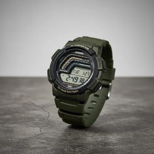 ZEGAREK MĘSKI CASIO WS-1800-3AVDF  + BOX