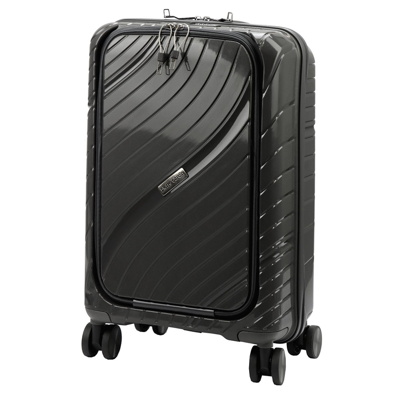 Pierre Cardin walizka na kółkach materiał ABS z zamkiem szyfrowym