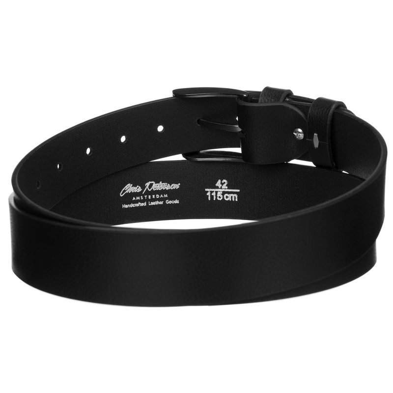 Meski zestaw prezentowy skóra naturalna Peterson PTN SET N992-DOT BLACK