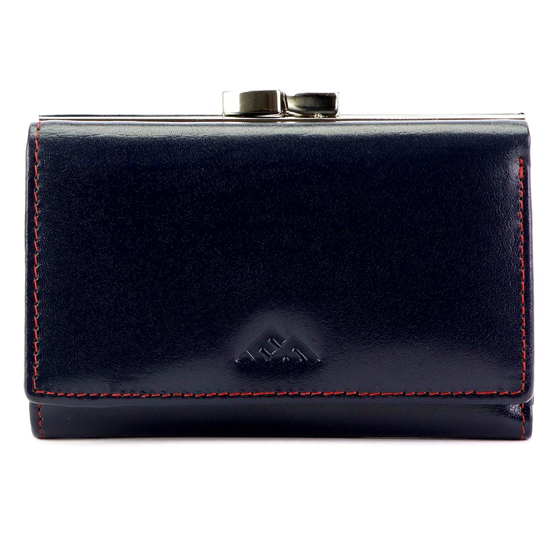 EL FORREST damski portfel skóra naturalna kieszeń na bigiel RFID