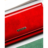 Duży, czerwony portfel damski ze skóry naturalnej i ekologicznej - Rovicky