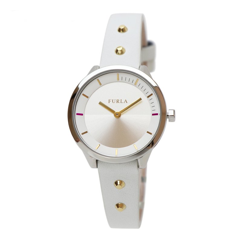 Zegarek FURLA R4251102524. Kwarcowy, Kolor biały. Kobieta.