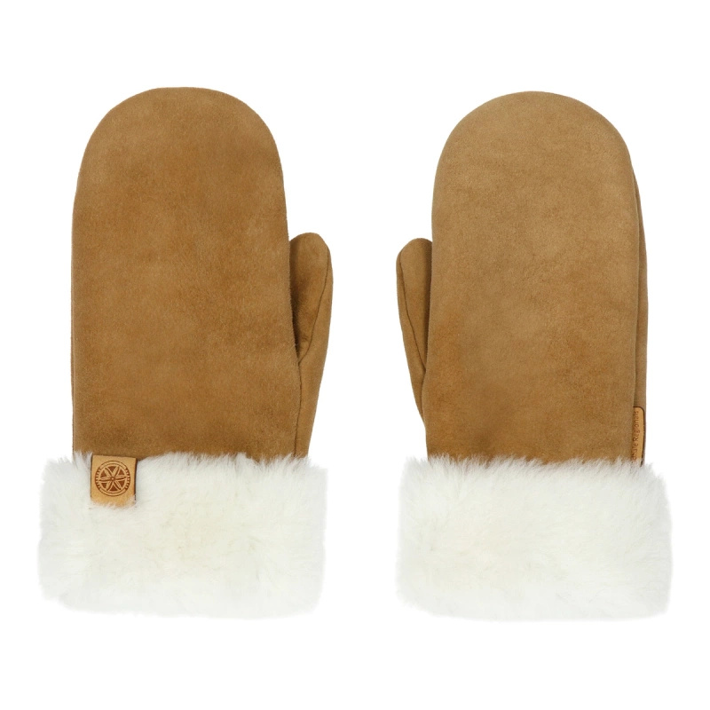 Rękawiczki styl buty EMU jeden palec skóra owca