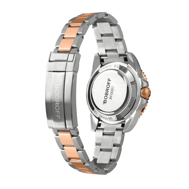 Zegarek BOBROFF BF0007. Automatyczny, Kolor czarny. Unisex.